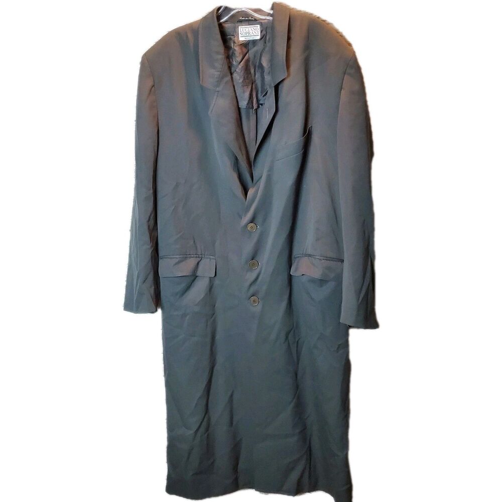 Luciano Soprani Coat Size 50 Fair Conditions